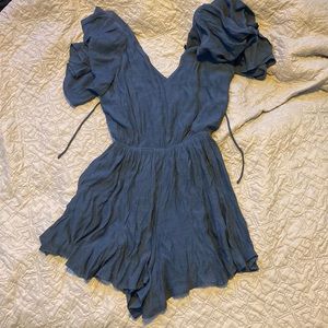 Dark blue romper